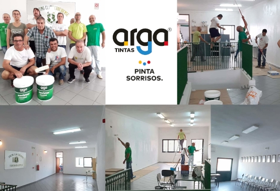 argatintas® nas remodelações do S.C.Ferreirense